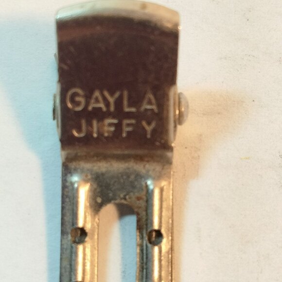 Vintage Metal Hair Clips Duckbill Prong Tip Top Gayla Jiffy Lady Ellen Lot 20 - Picture 9 of 16